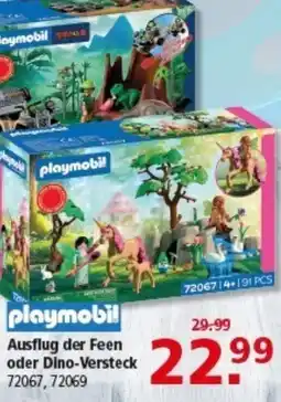 Multi Markt playmobil Ausflug der Feen oder Dino-Versteck Angebot