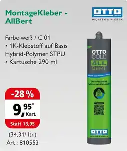 Holz Possling OTTO MontageKleber - AllBert Angebot
