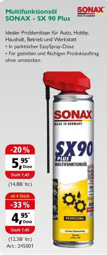 Holz Possling SONAX Multifunktionsöl SONAX - SX 90 Plus Angebot