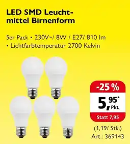 Holz Possling LED SMD Leucht- mittel Birnenform Angebot