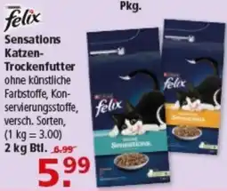 Multi Markt felix Sensations Katzen- Trockenfutter Angebot
