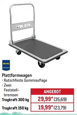 METRO METRO PROFESSIONAL Plattformwagen Angebot