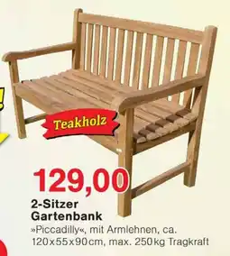 Wiglo Wunderland 2-Sitzer Gartenbank >>Piccadilly<< Angebot