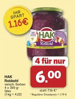 Famila Nord West HAK Rotkohl Angebot