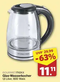 Famila Nord West GOURMETMAXX Glas-Wasserkocher Angebot