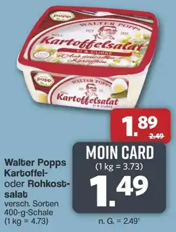 Famila Nord West Walter Popps Kartoffel- oder Rohkost salat Angebot