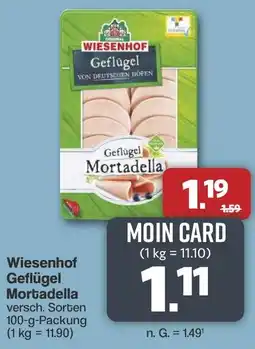 Famila Nord West Wiesenhof Geflügel Mortadella Angebot