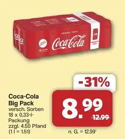 Famila Nord West Coca-Cola Big Pack Angebot