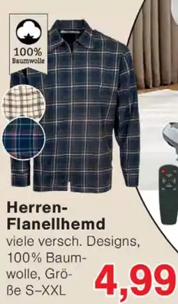 Wiglo Wunderland Herren- Flanellhemd Angebot