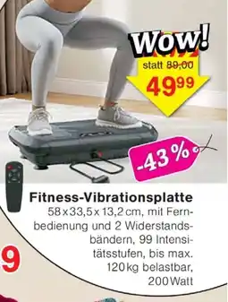 Wiglo Wunderland Fitness-Vibrationsplatte Angebot