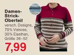 Wiglo Wunderland Damen- Strick- Oberteil Angebot