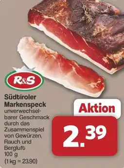 Famila Nord West R&S Südtiroler Markenspeck Angebot