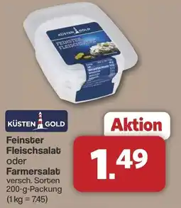 Famila Nord West KUSTEN GOLD Feinster Fleischsalat oder Farmersalat Angebot