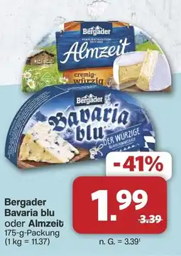 Famila Nord West Bergader Bavaria blu oder Almzeit Angebot