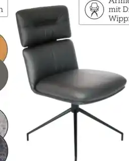 XXXLutz Dieter Knoll Leder-Stuhl Angebot