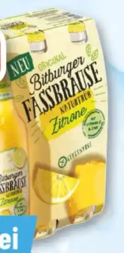 trinkgut Bitburger Fassbrause Zitrone Angebot