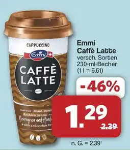 Famila Nord West Emmi Caffè Latte Angebot