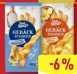 Aldi Nord Sun Snacks Gebäckstangen Angebot