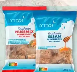 Aldi Nord Lyttos Mini-Nussriegel Angebot