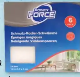 Aldi Nord Power Force Schmutzradierschwämme Angebot