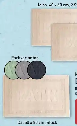 Aldi Nord Novitesse Badematte Angebot