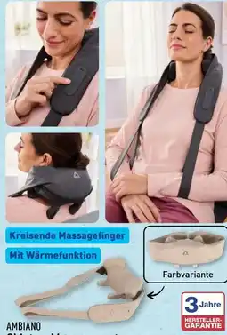 Aldi Nord Ambiano Shiatsu-Massagegurt Angebot