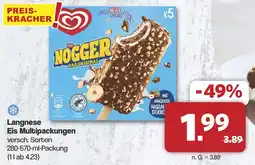 Famila Nord West Langnese Eis Multipackungen Angebot