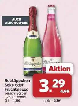 Famila Nord West Rotkäppchen Sekt oder Fruchtsecco Angebot