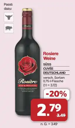 Famila Nord West Rosiere Weine Angebot