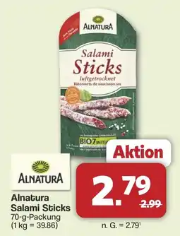 Famila Nord West Alnatura Salami Sticks Angebot