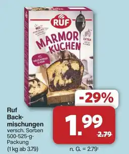 Famila Nord West Ruf Backmischungen Angebot