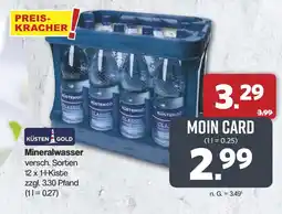 Famila Nord West KÜSTEN GOLD Mineralwasser Angebot