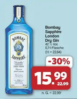 Famila Nord West Bombay Sapphire London Dry Gin Angebot