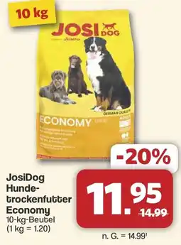 Famila Nord West JosiDog Hunde trockenfutter Economy Angebot