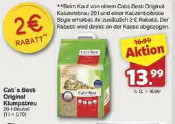 Famila Nord West Cat's Best Original Klumpstreu Angebot