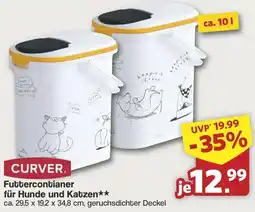 Famila Nord West CURVER. Futtercontianer für Hunde und Katzen Angebot