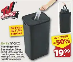 Famila Nord West EASYmaxx Pfandflaschen- Sammelbehälter Angebot