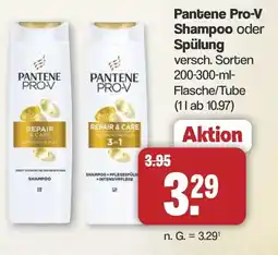 Famila Nord West Pantene Pro-V Shampoo oder Spülung Angebot