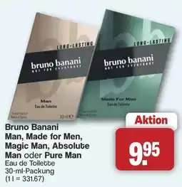 Famila Nord West Bruno Banani Man, Made for Men, Magic Man, Absolute Man oder Pure Man Angebot