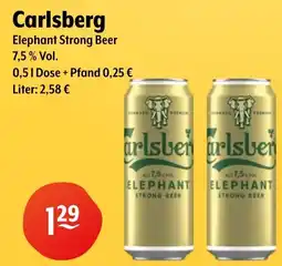 Getränke Hoffmann Carlsberg Elephant Strong Beer 7,5% Vol. Angebot