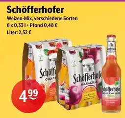 Getränke Hoffmann Schöfferhofer Weizen-Mix Angebot