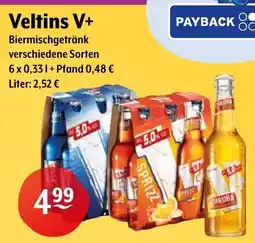 Getränke Hoffmann Veltins V+ Biermischgetränk Angebot