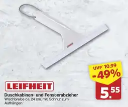 Famila Nord West LEIFHEIT Duschkabinen- und Fensterabzieher Angebot