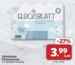 Famila Nord West Glücksblatt Küchentücher Angebot