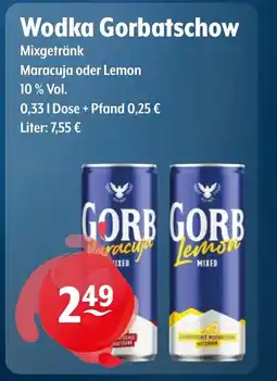 Getränke Hoffmann Wodka Gorbatschow Mixgetränk Angebot