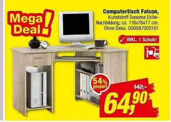 Opti Wohnwelt Computertisch Falcon Angebot