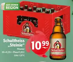 Getränke Hoffmann Schultheiss Steinie Pilsener Angebot