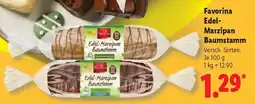 Lidl Favorina Edel- Marzipan Baumstamm Angebot