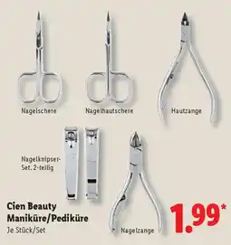 Lidl Cien Beauty Maniküre/Pediküre Angebot