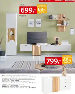 XXXLutz Novel vitrine Angebot